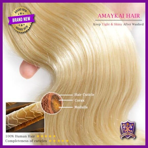 Human Hair Extensions 12 14 16 Inch Body Wave 100% Virgin Brazilian